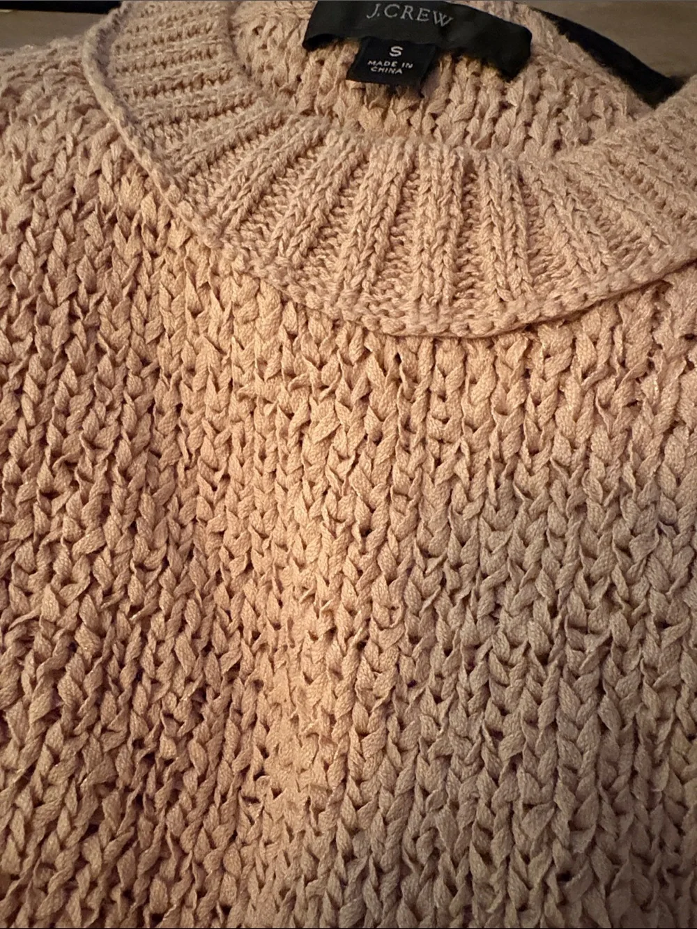 J. Crew Tan Sleeveless Knit Halter-Style Sweater